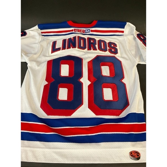 CCM New York Rangers Eric Lindros Hockey Jersey Size Adult M Vintage Y2k EUC